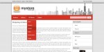 Exposed navigation bar in red