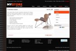 Product information page with a special page profile
