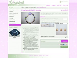 leilastyle product information page